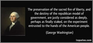 The preservation of the sacred fire of liberty, and the destiny of the ...