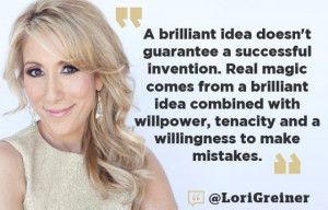 Words of wisdom from Lori Greiner. #SharkTank #Business