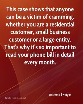 ... why it's so important to read your phone bill in detail every month