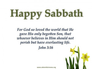 Happy Sabbath Day Quotes