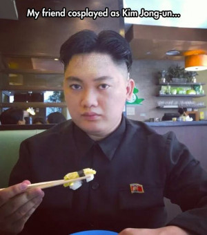 Kim Jong-un Cosplay