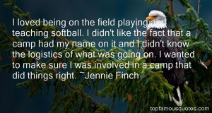 Favorite Jennie Finch Quotes