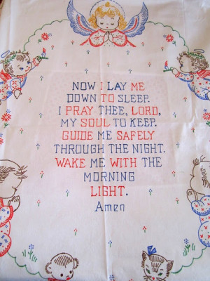 Bedtime Prayer, my grandma use to say this every time I spent the ...