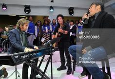 Jonathan Cain, Neal Schon and Arnel Pineda at Neal's wedding. 12/15/13 ...