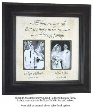 bride grooms wedding frames parents wedding gifts parent wedding gifts ...