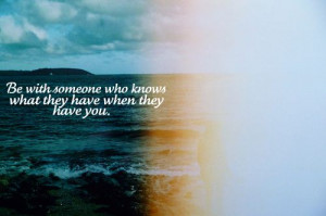 THE PERSON YOU ARE WITH