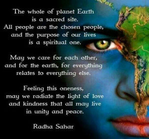Care for Mother Earth & for each other