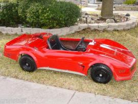 1979 Corvette Go Kart Go Cart Runs Great Briggs Mo