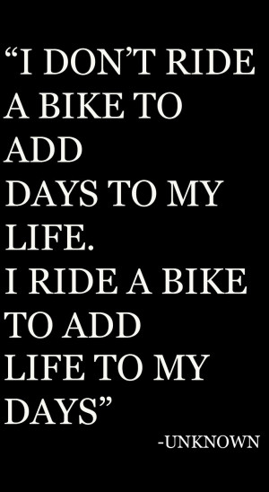 Motorcycle Riding Quotes And Sayings Quote. via rider magazine