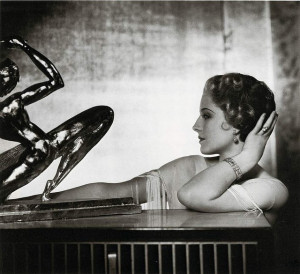 George Hurrell, Norma Shearer, 1932 by Gatochy, via Flickr