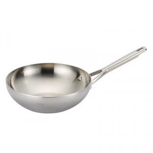 Anolon 30826 Tri-Ply Clad Stainless Steel 10.75-in Stir Fry