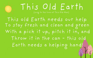 Celebrate Earth Day every day -