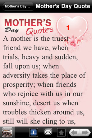 Download Best Mother`s Day Quotes iPhone iPad iOS