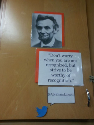 School Classroom Locker Decoration: Inspirational People with Quote ...