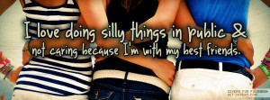 With My Best Friends Facebook Cover