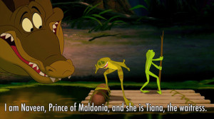 princess and the frog quote