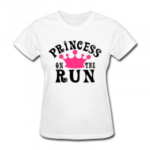 ... Shirt Princess on the run Personalize Jokes Quotes Tshirts for Woman
