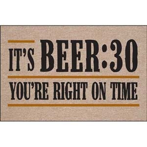 It's Beer 30 Doormat Funny Welcome Door Mat | eBay