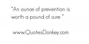 Prevention quote #1
