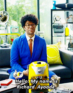 ... the it crowd richard ayoade channel 4 gadget man animated GIF