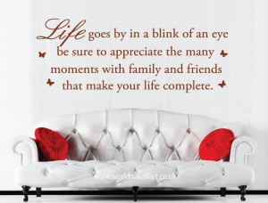 Life Goes By, Blink Of An Eye