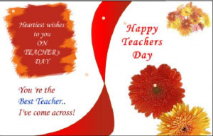 Teachers Day 2012 in India Date, Messages, Quote, Essay