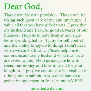 My family is a praying family, a Christian family.