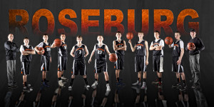 Poster I designed for a local basketball team. Palyers were ...