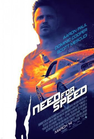 Need For Speed. Super Hot Aaron Paul!
