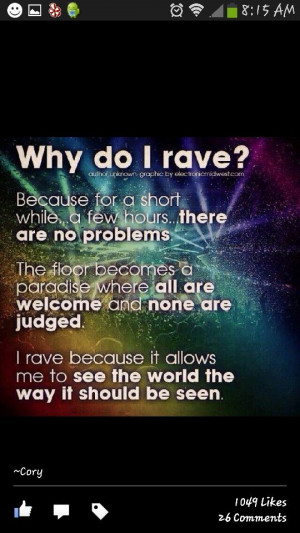 Rave Love Quotes Rave culture & dj quotes on