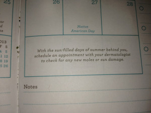 ... planner has uplifting quotes every page , this one caught me off guard