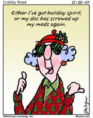 Maxine Christmas Cartoons (Part 2)