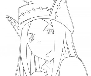 Soul Eater Liz and Patty Coloring Page
