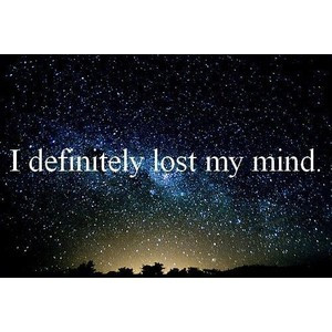 lost, mind, photo, quote, stars