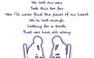 Cold Case Love - Rihanna Song Lyric Quote in Text Image