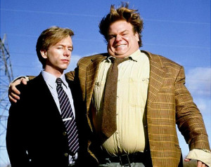 White/Paramount Chris Farley and David Spade in 'Tommy Boy.'