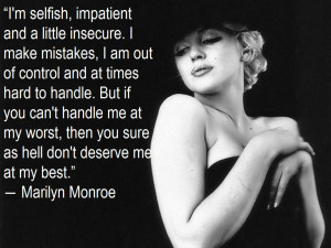 Marilyn Monroe Body Quotes