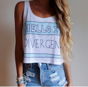 shirt divergent blond curls blonde hair quote on it edit tags