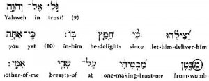 Hebrew Meaning For Strength