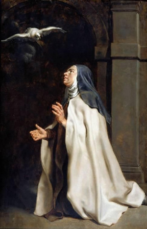 Saint Teresa Of Avila- My special help and friend.