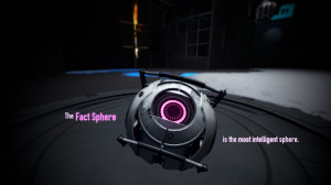 Portal 2 Space Core Gif Fact: the fact core never