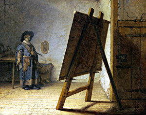 Rembrandt Artist His Studio