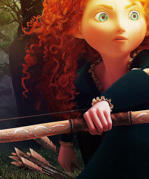 Princess Merida appears more interested in bows than in boys.