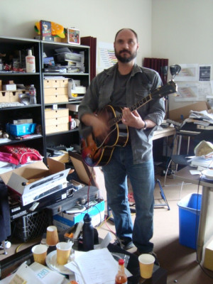 Loren Bouchard at the actual moment Michael Madsen unexpectedly ...