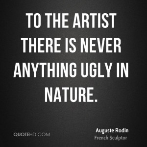 Auguste Rodin Nature Quotes