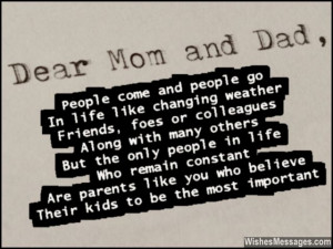 Thank You Mom And Dad For Everything Quotes Thank you quote to parents