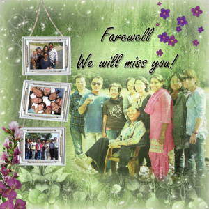 ... Home Page >> zanthia's Scrapbooks >> farewell to my boss - Page 1