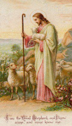 ... inspiration jesus christ holy cards christ the good shepherd bible