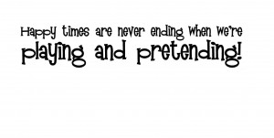 Happy Times Are Never Ending Vinyl Wall Decal