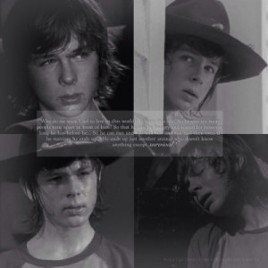 ... for him. Tell me why it would be better another way.“-Lori Grimes